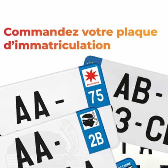 Plaque d'immatriculation